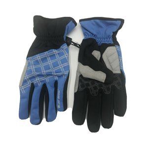West Biking Bicycle Sport Gloves Unisex Size L - Blue New With Tags